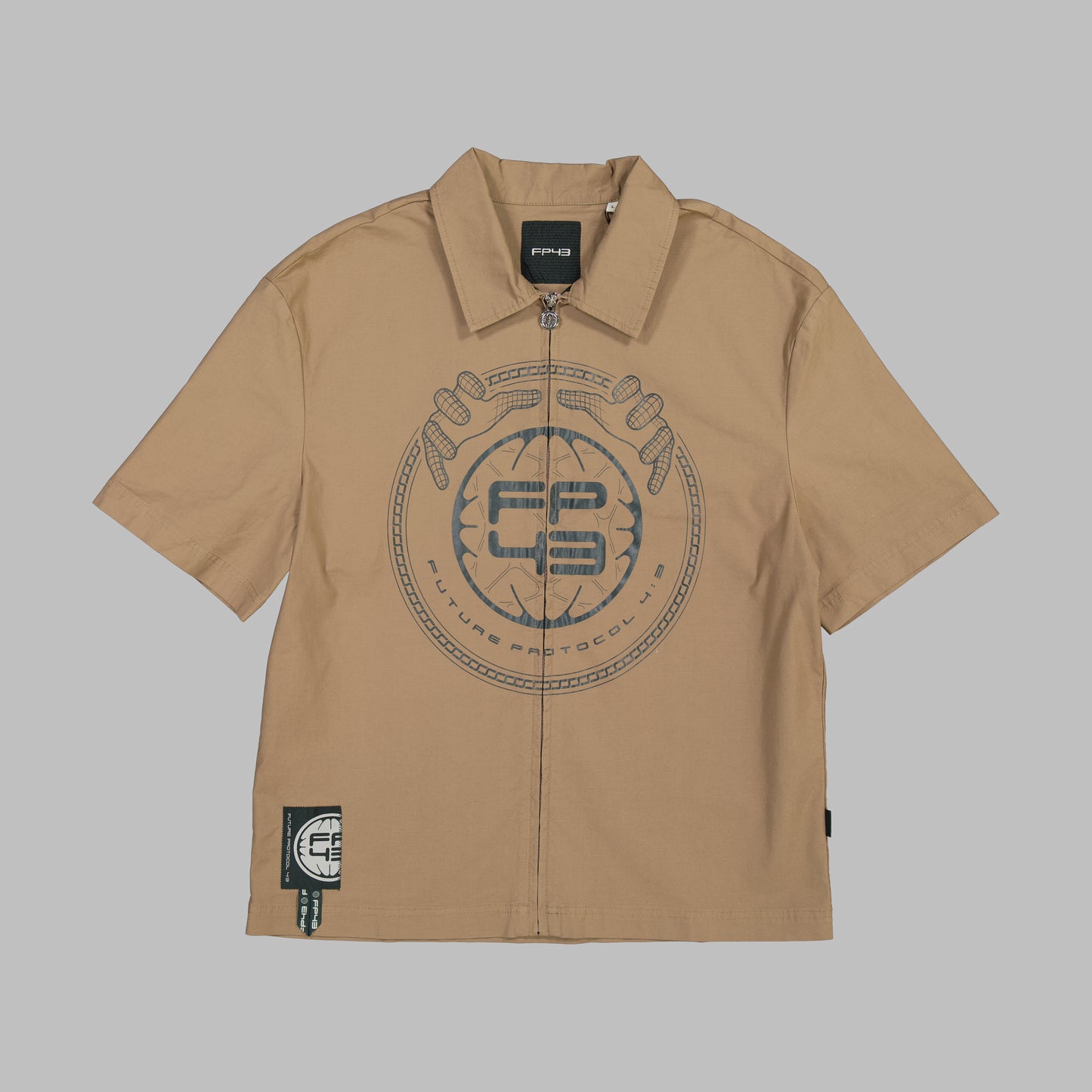 L1M1T Shirt  - Beige