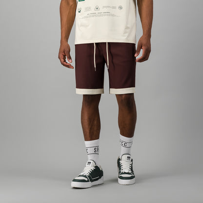H0LD3R Woven Short  - Light Berry