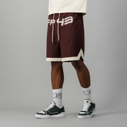 H0LD3R Woven Short  - Light Berry