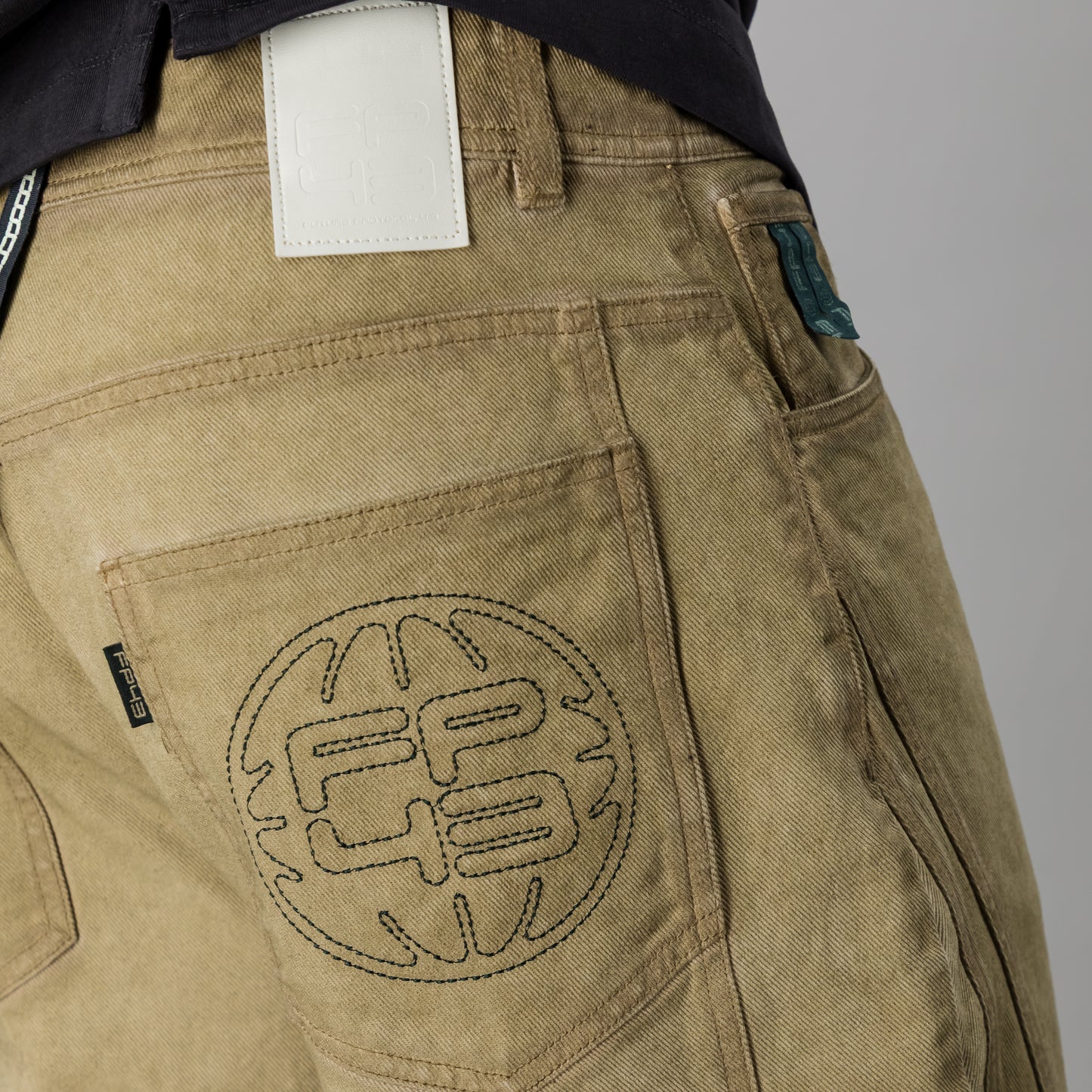 SP0CK3T Pant  - Beige