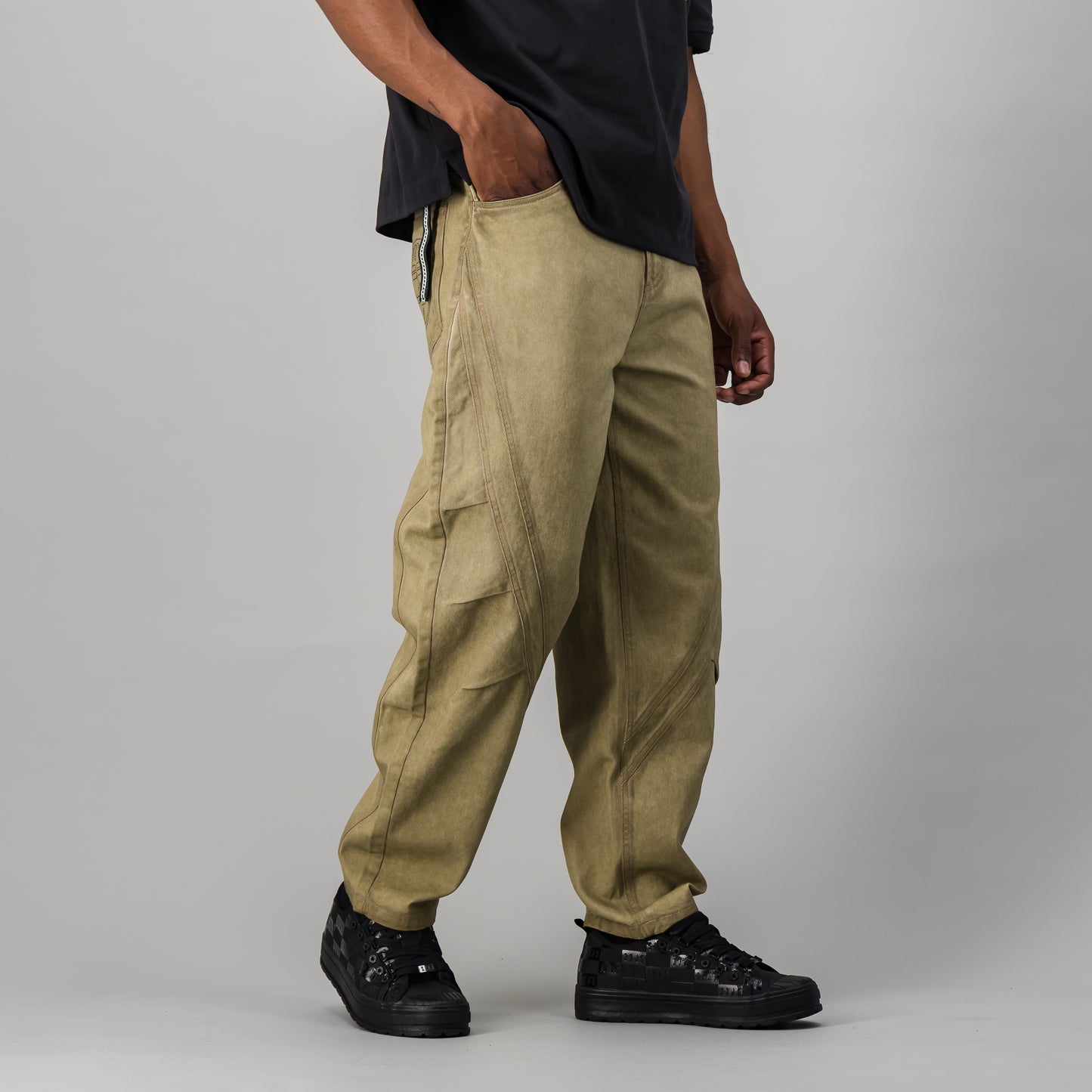 SP0CK3T Pant  - Beige
