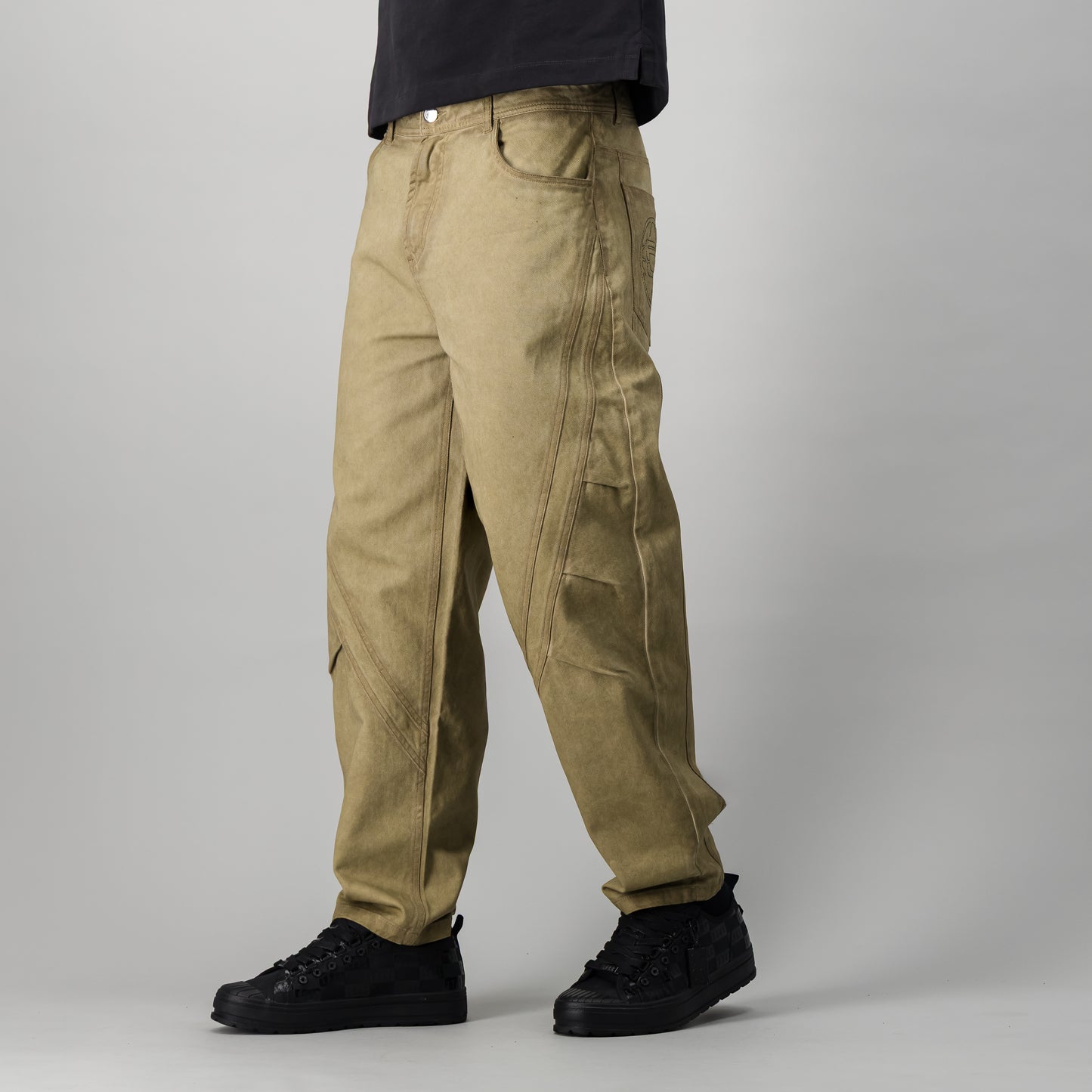 SP0CK3T Pant  - Beige