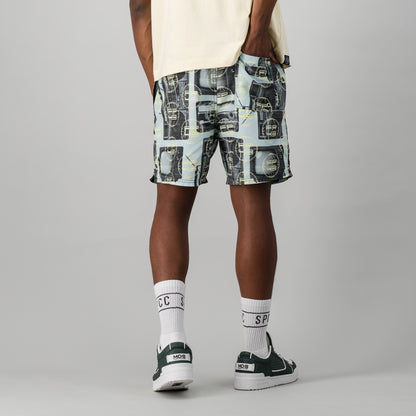 R3C31V3R Woven Short  - Light Blue