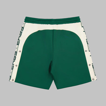 P0W3RSL1D3 Woven Short  - Dark Green
