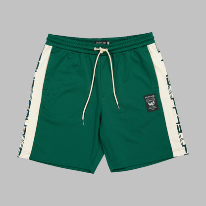 P0W3RSL1D3 Woven Short  - Dark Green