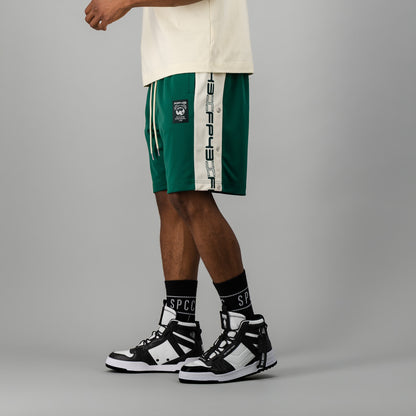 P0W3RSL1D3 Woven Short  - Dark Green
