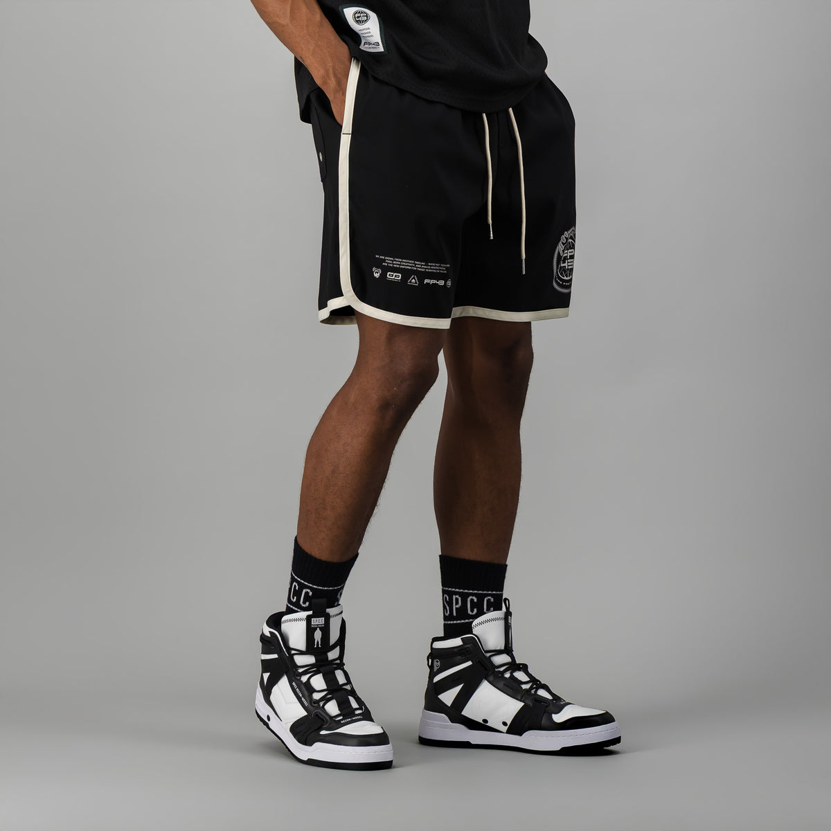 WH1P Woven Short  - Black