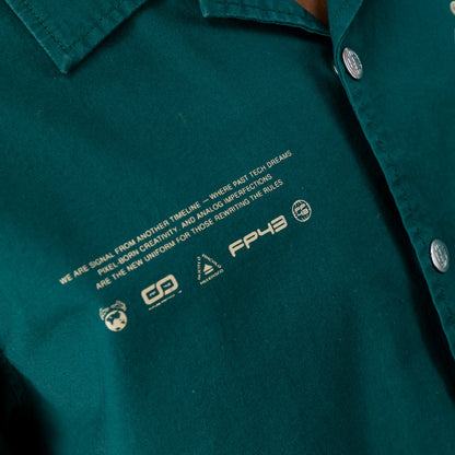 L1QU1D Shirt  - Dark Green
