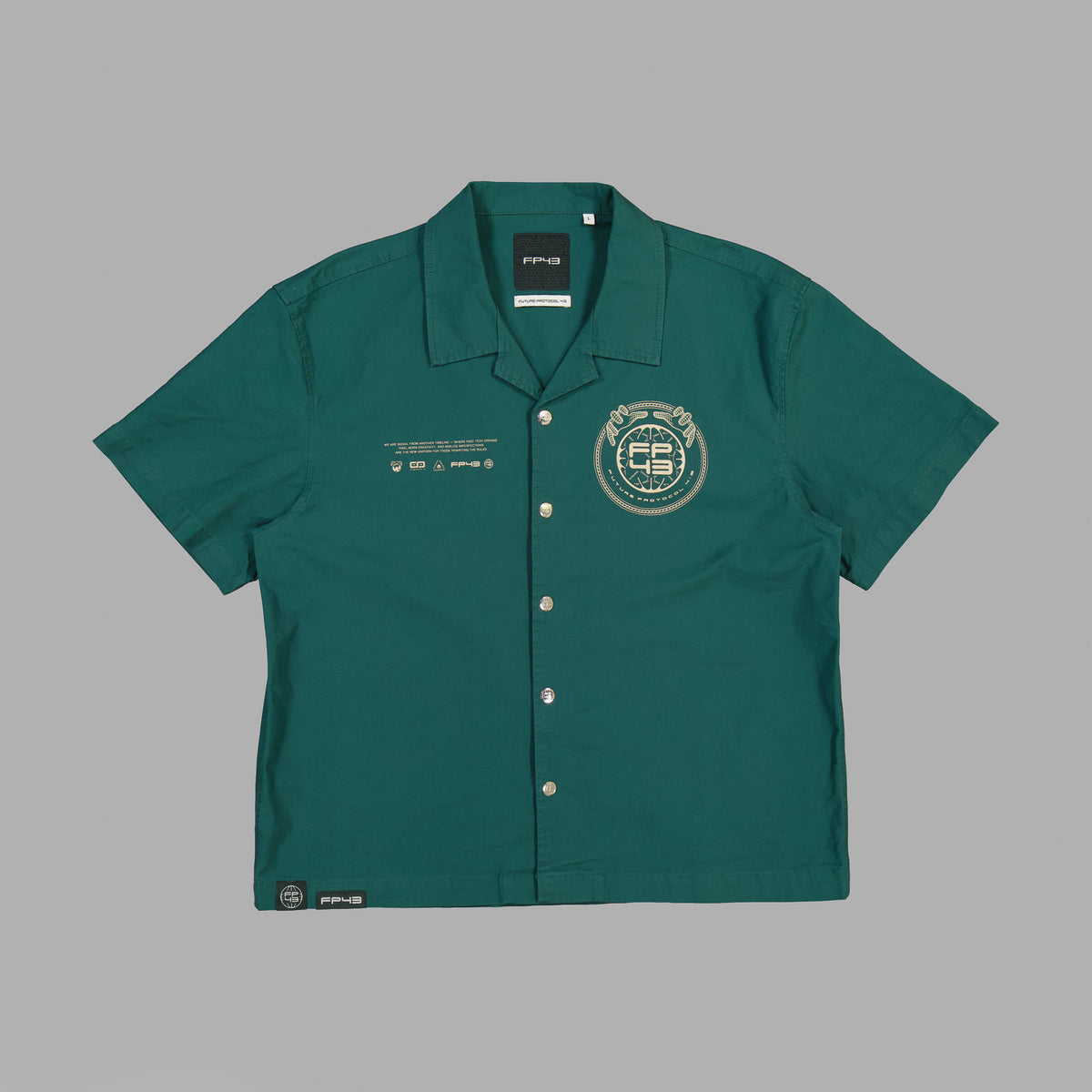 L1QU1D Shirt  - Dark Green