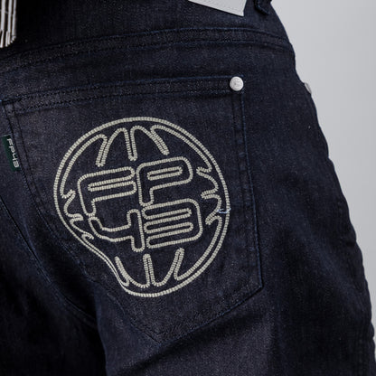 F1N4LB0SS Jeans  - Blue/Black
