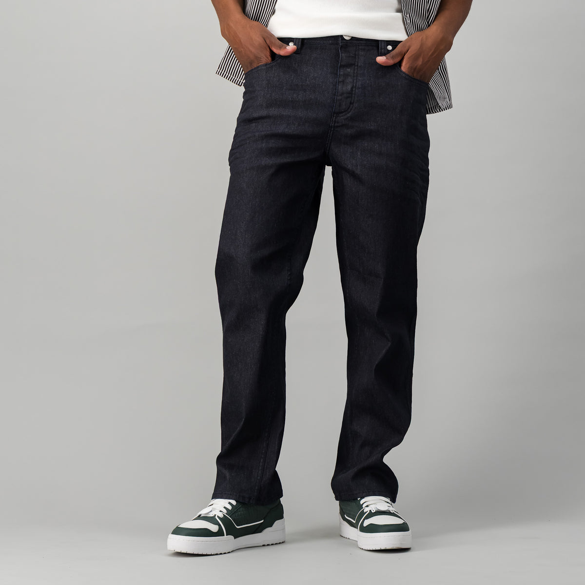 F1N4LB0SS Jeans  - Blue/Black