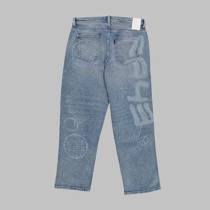 BLU3 0RB Jeans  - Bleach