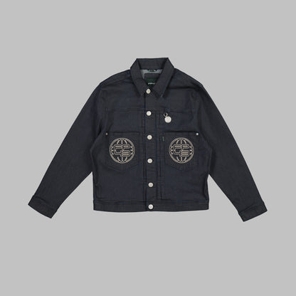 F1N4LB0SS Jacket  - Blue/Black