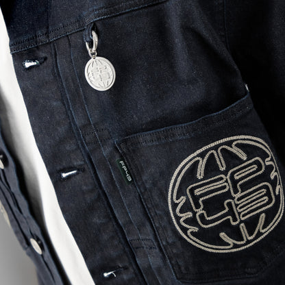 F1N4LB0SS Jacket  - Blue/Black