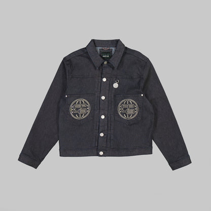 F1N4LB0SS Jacket  - Blue/Black