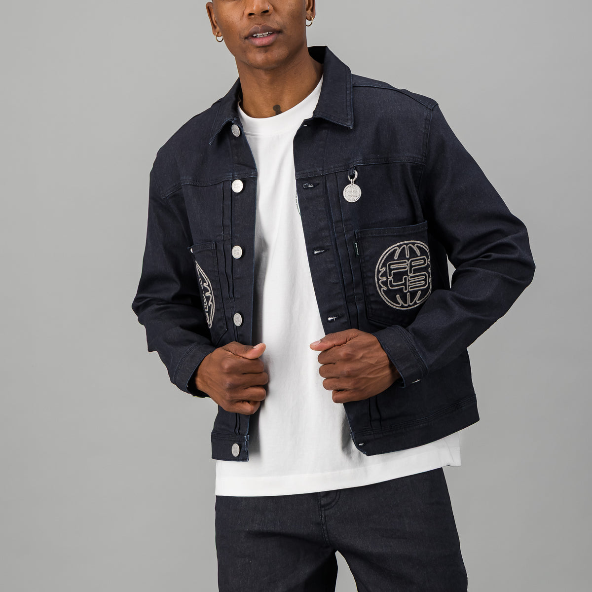 F1N4LB0SS Jacket  - Blue/Black