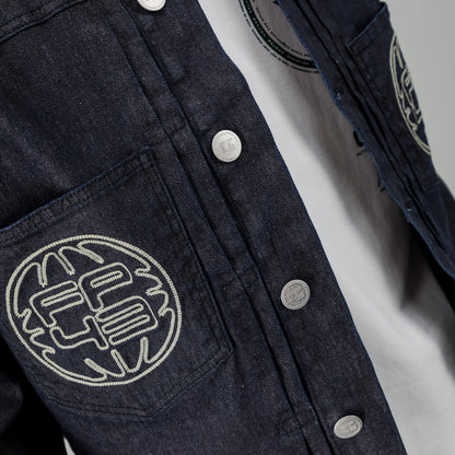 F1N4LB0SS Jacket  - Blue/Black