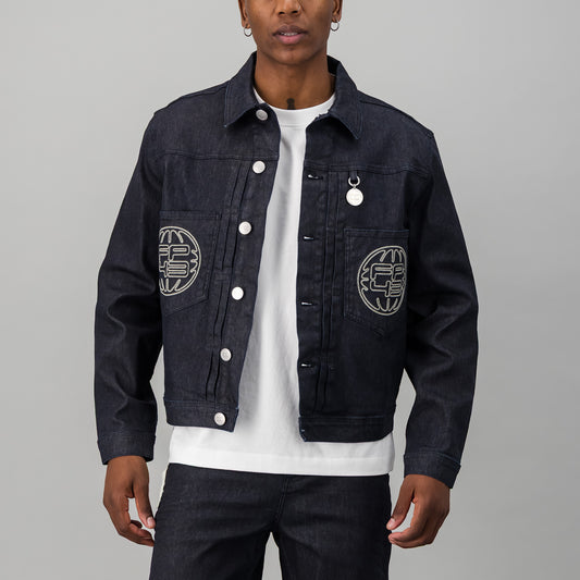 F1N4LB0SS Jacket  - Blue/Black