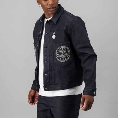 F1N4LB0SS Jacket  - Blue/Black