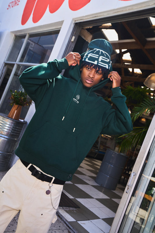 L1F3 Hoodie - Dark Green