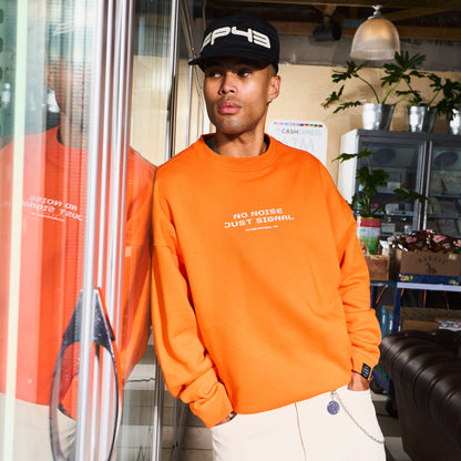 S1GN4L Sweat  - Orange