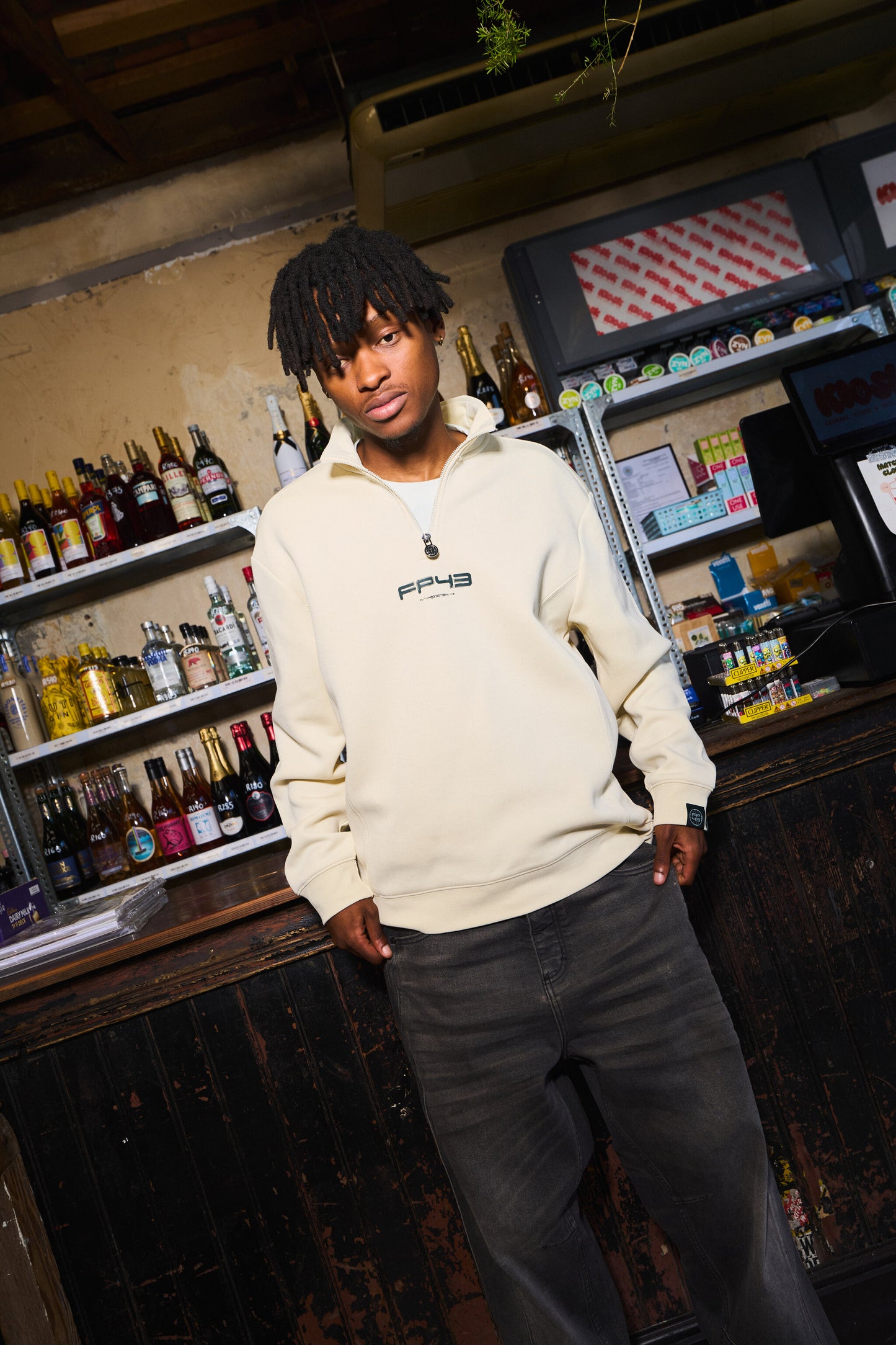 K3Y5 Hoodie  - Stone