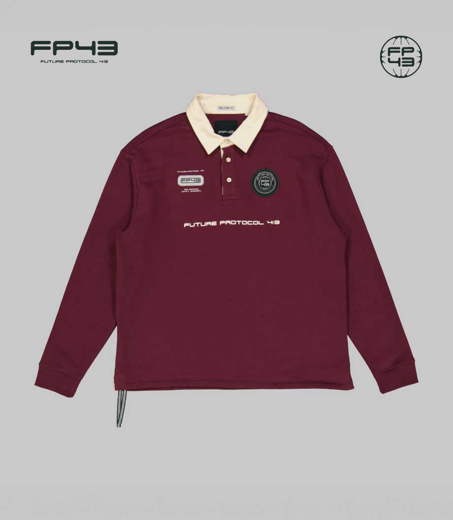 M1X3R Rugby Sweat  - Berry