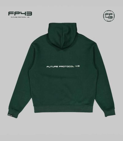 L1F3 Hoodie  - Dark Green