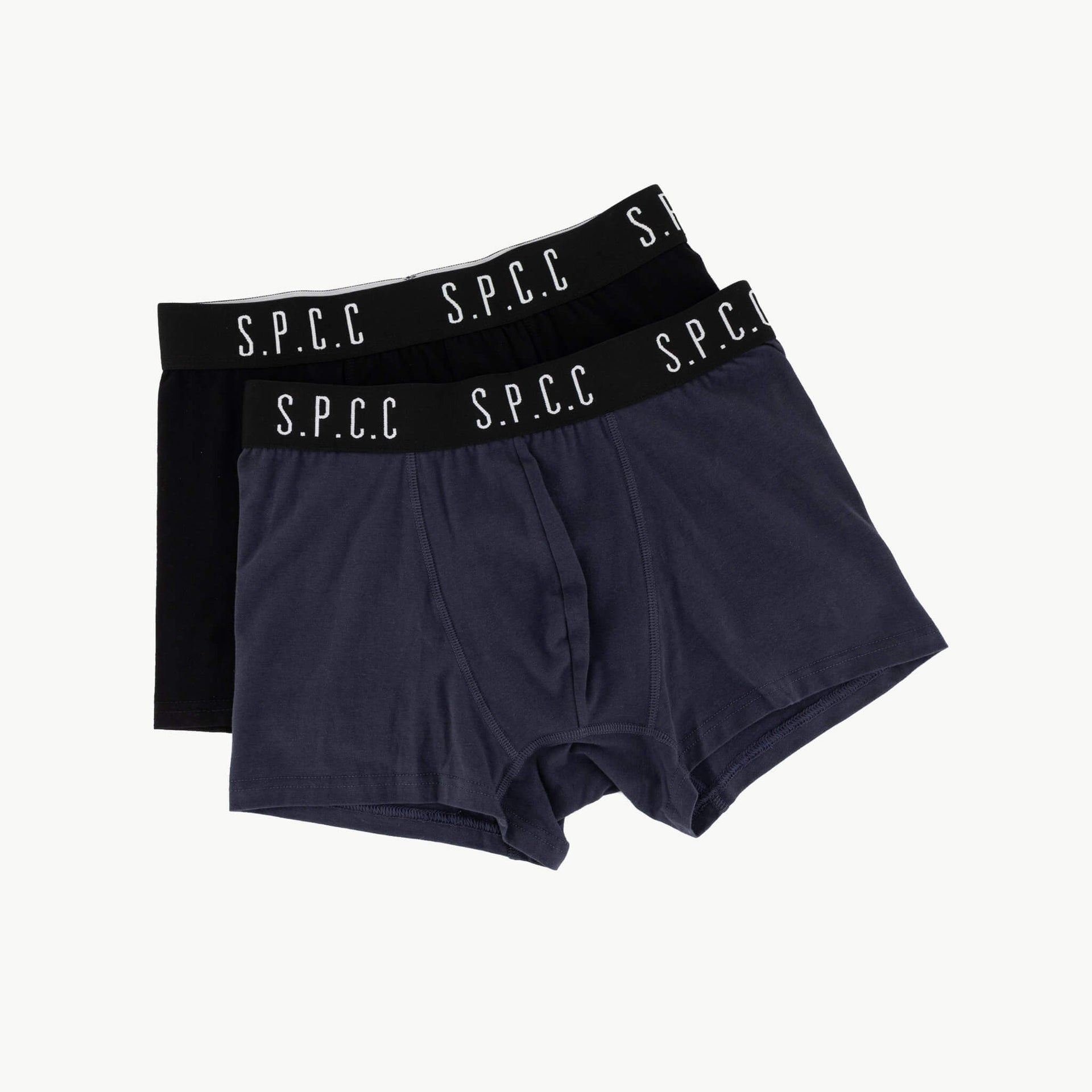 Mens Iconic Emperador Boxer (2 Pack) Navy/Black