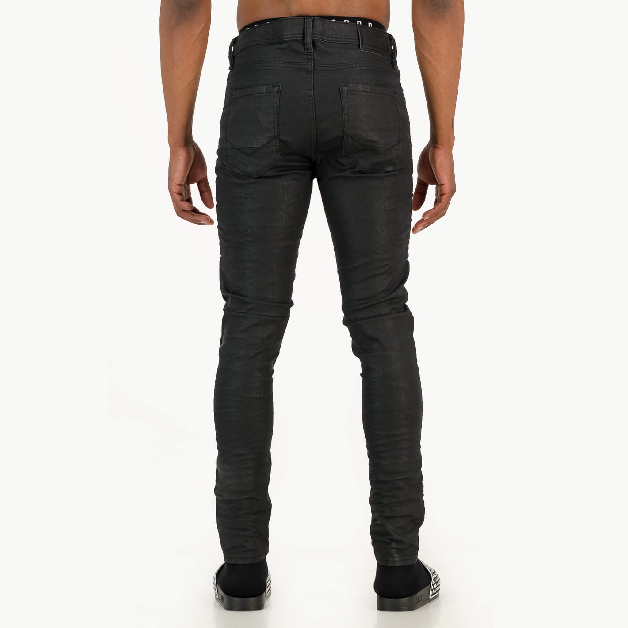 Rick owens drkshdw skinny black wax Rick owens drkshdw skinny black wax