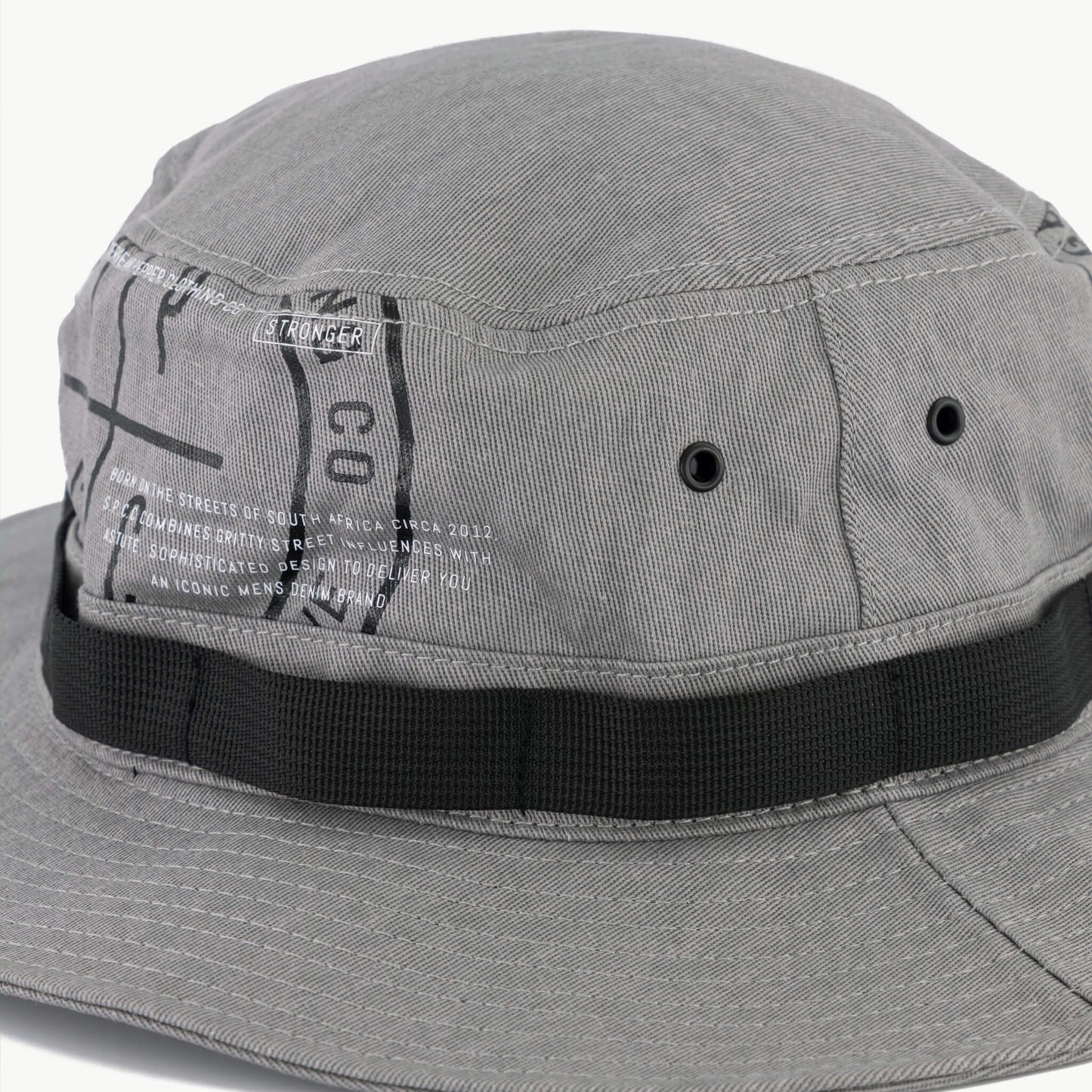 Mansel Boonie Hat  - Mid Grey