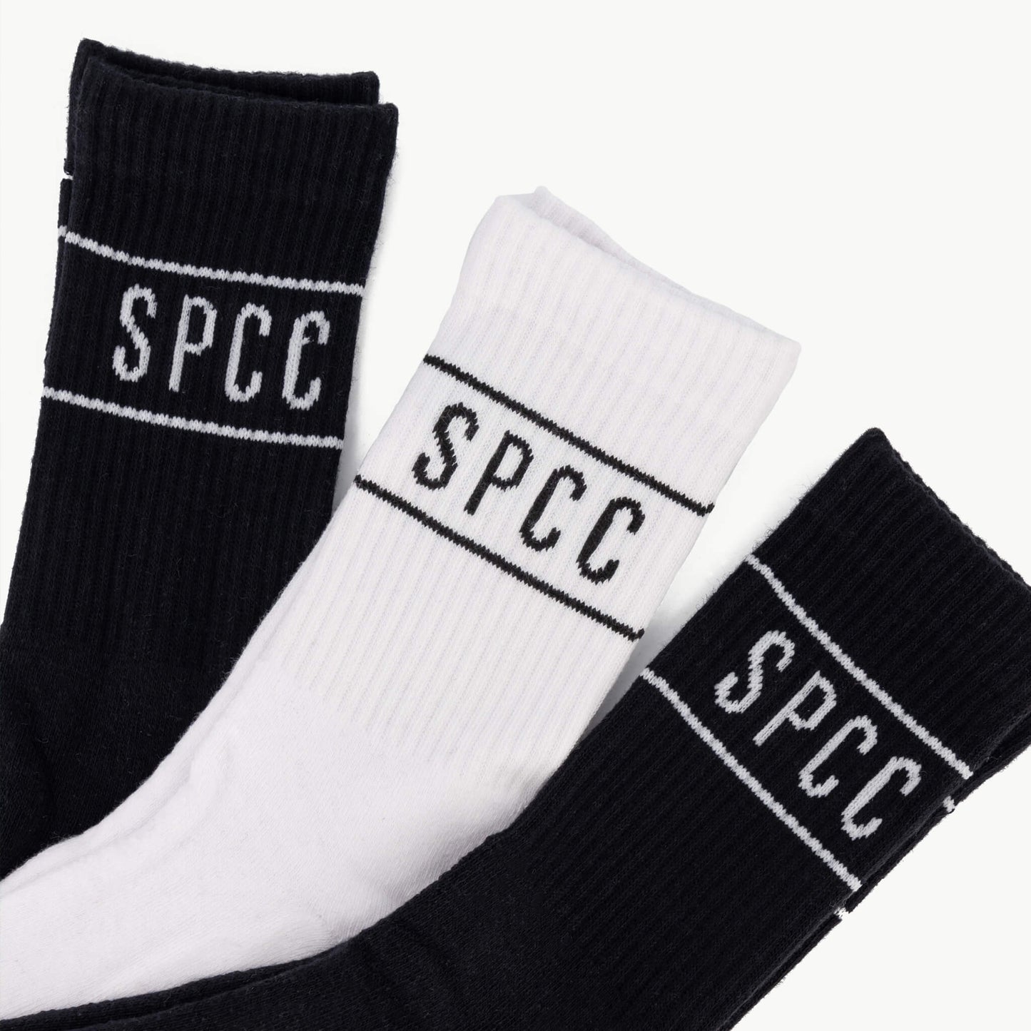 Declen Socks  - Black/White