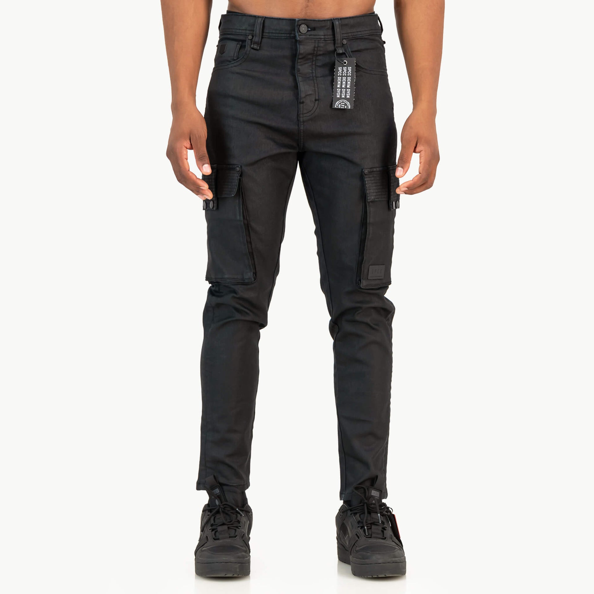 Mens Iconic Tanaka Jeans Black - Main Image