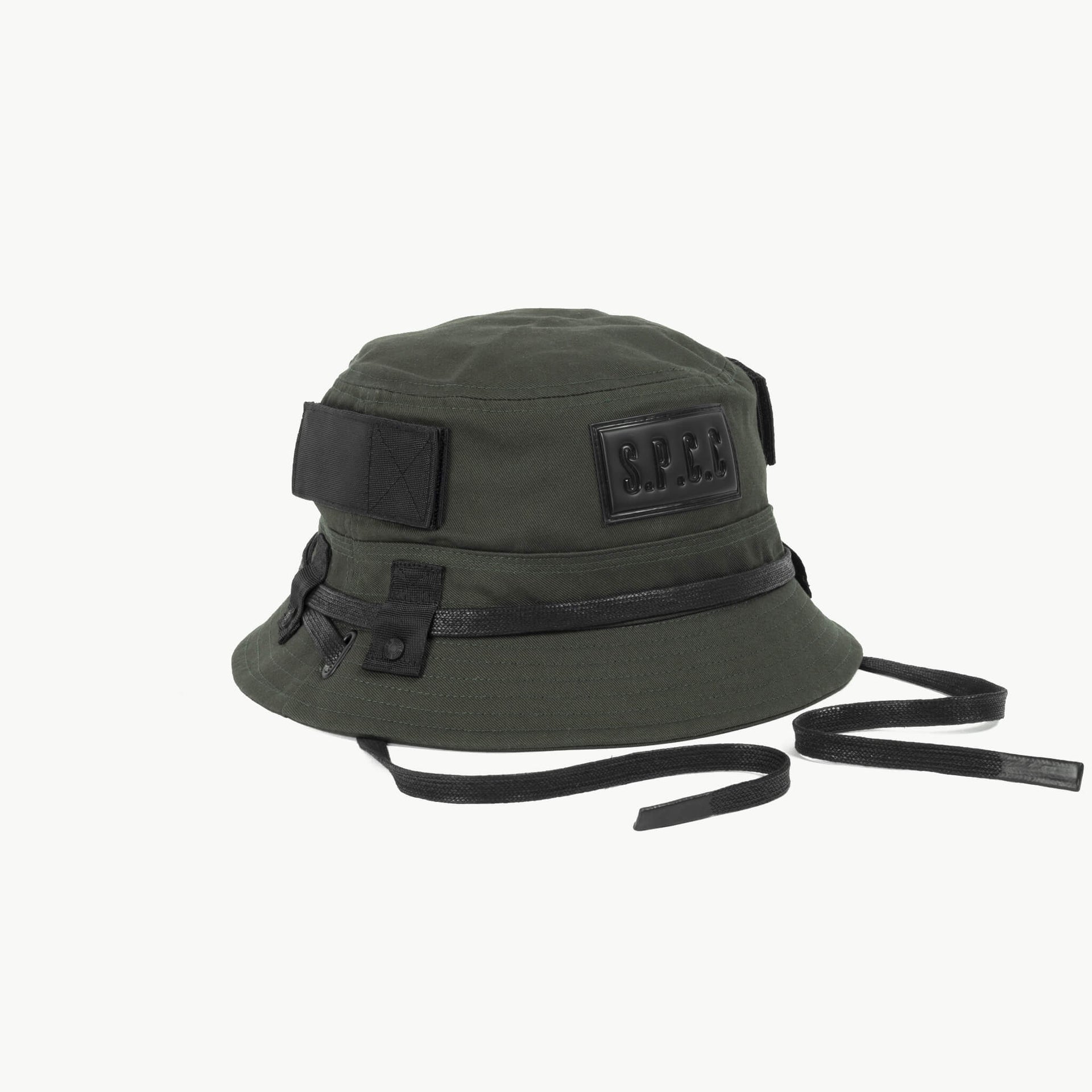 Mens Iconic Blake Bucket Hat Dark Fatigue