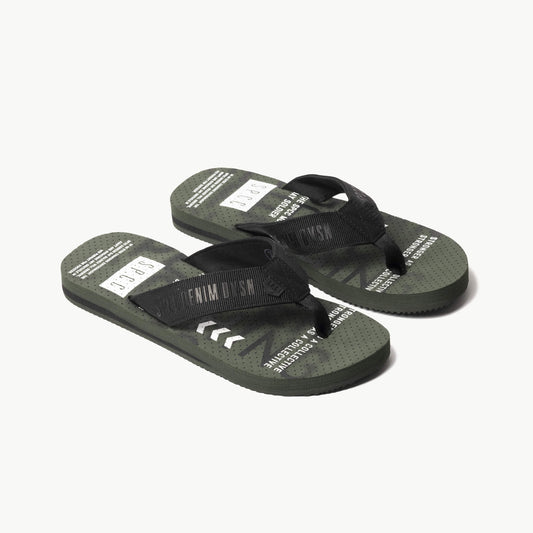 Oswald Flip Flops - Dark Fatigue
