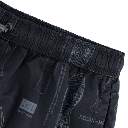 Recon Horizon Pool Short  - Black