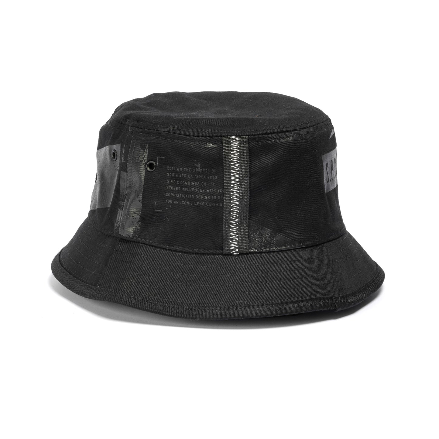 Orbit Bucket Hat  - Black