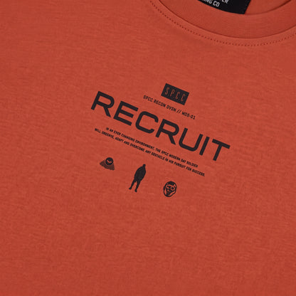 Recruit X Tee  - Orange