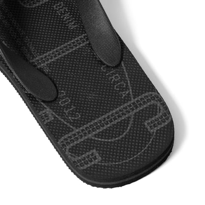 Alaric Flip Flops  - Black