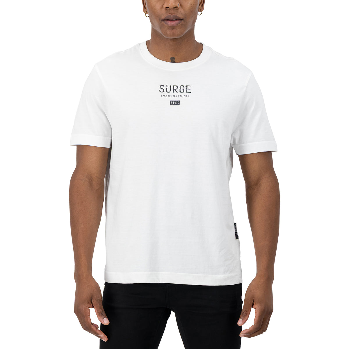 Surge Riven Tee  - White
