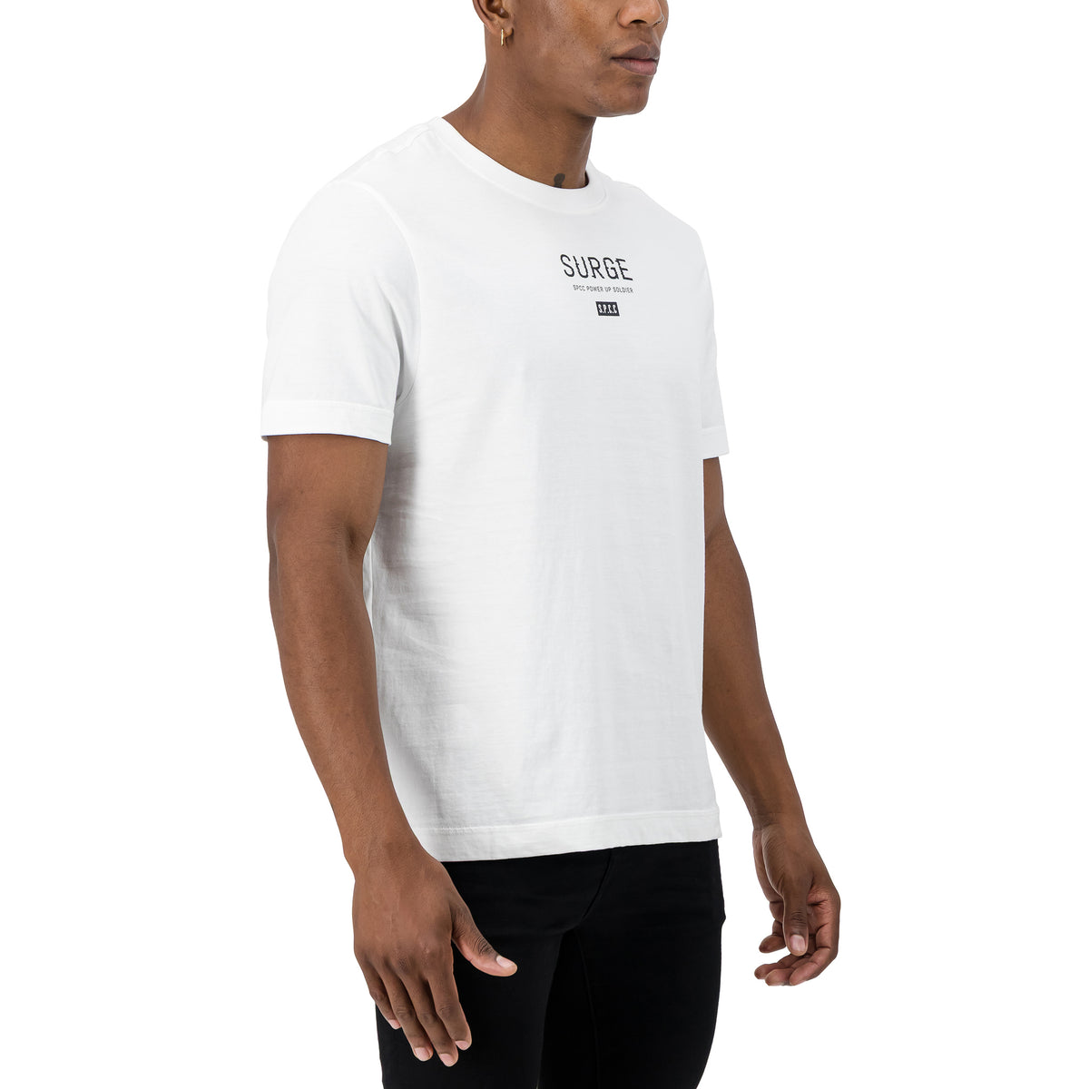 Surge Riven Tee  - White