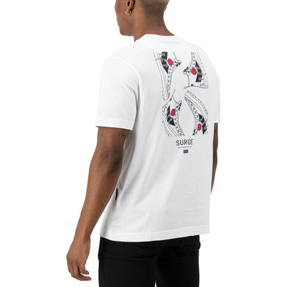 Surge Riven Tee  - White