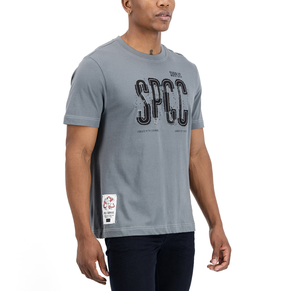 Kairo Tee  - Blue Grey