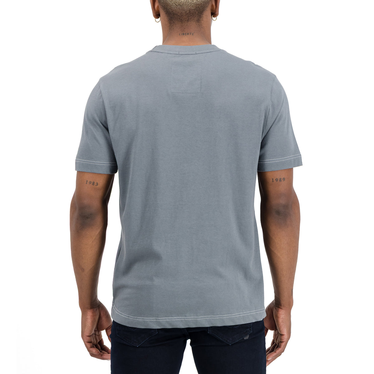 Kairo Tee  - Blue Grey