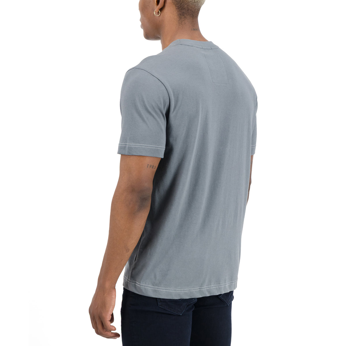 Kairo Tee  - Blue Grey