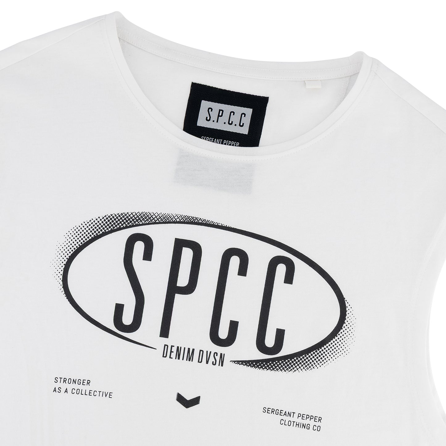 Enzo Sleeveless Tee  - White