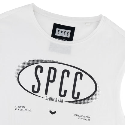 Enzo Sleeveless Tee  - White