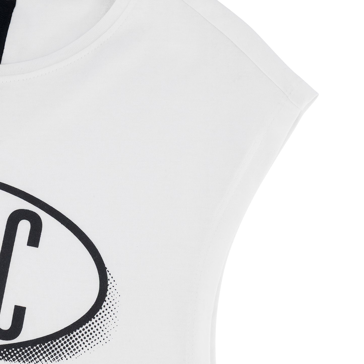 Enzo Sleeveless Tee  - White