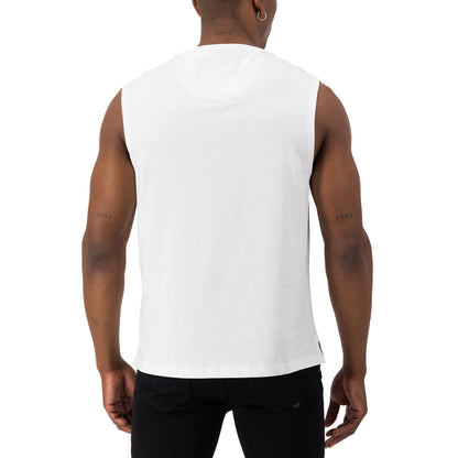 Enzo Sleeveless Tee  - White