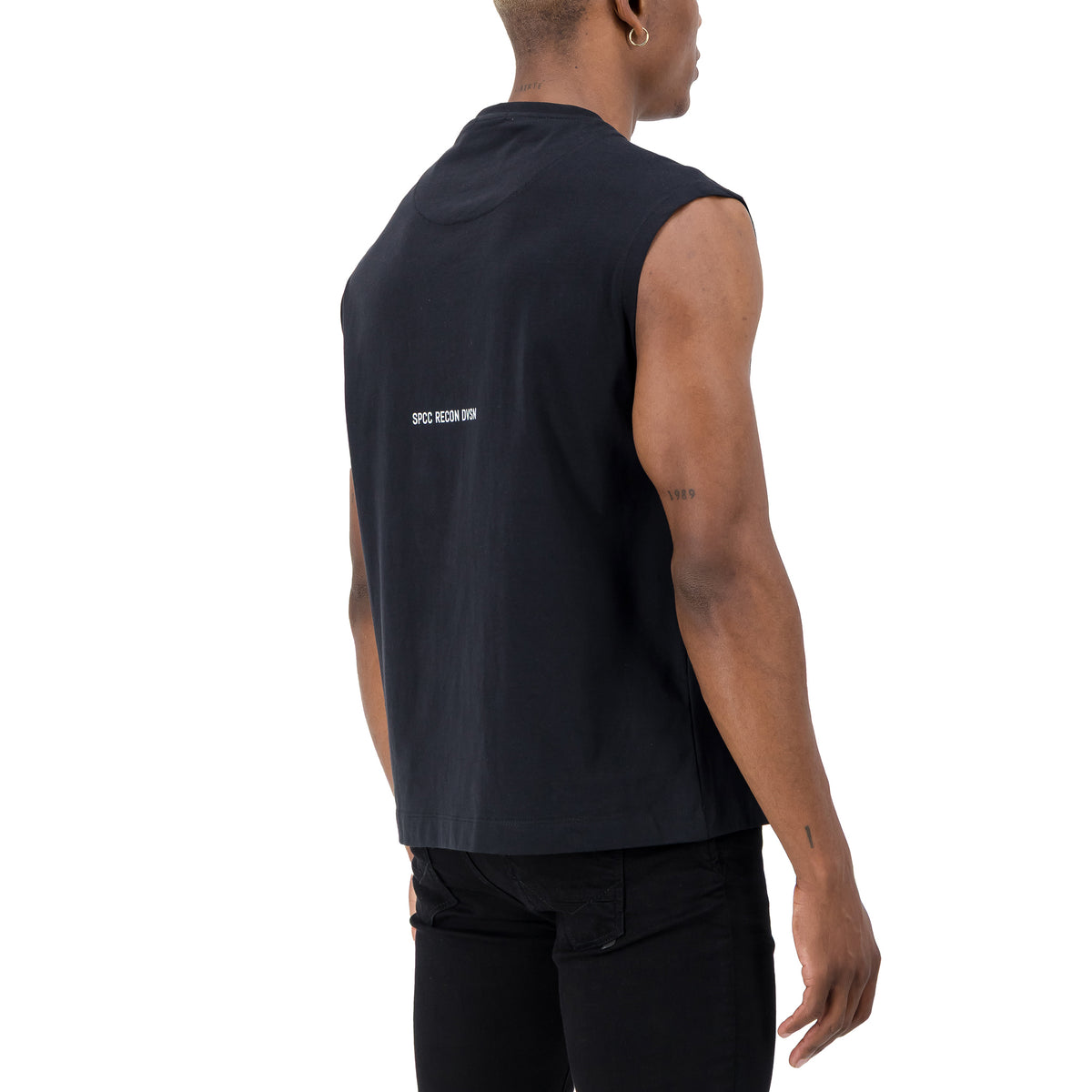 Recon Batallion Sleeveless Tee  - Black